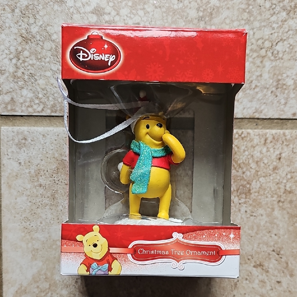Disney Festive Winnie the Pooh Ornament